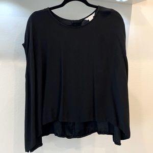 H&M Crew Neck Sleeveless Hi Low Hem Tunic